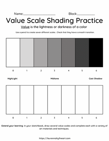 Value Scale Handout